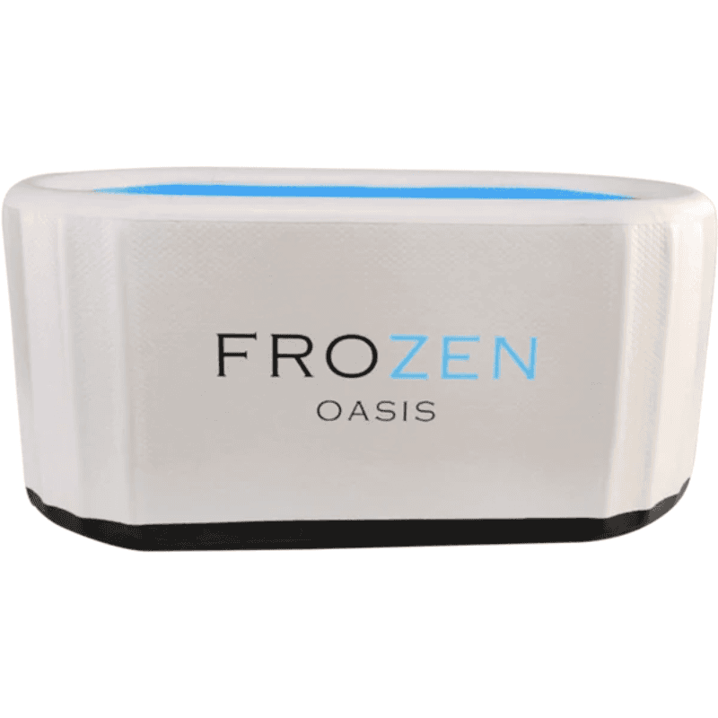 Frozen Oasis Cold Plunge Ice Bath White