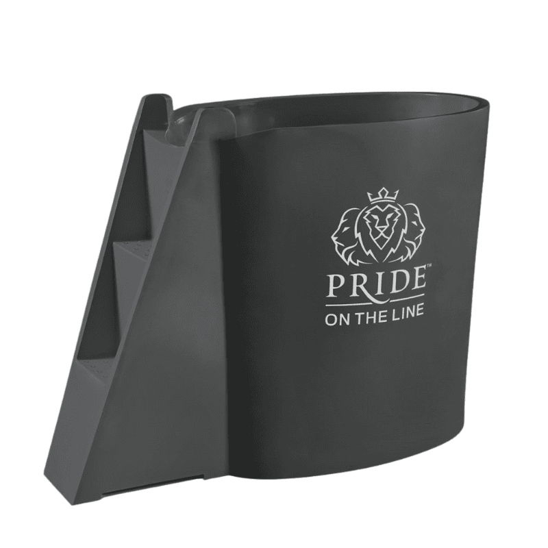 Pride on the Line Compact Recovery Ice Bath Charcoal