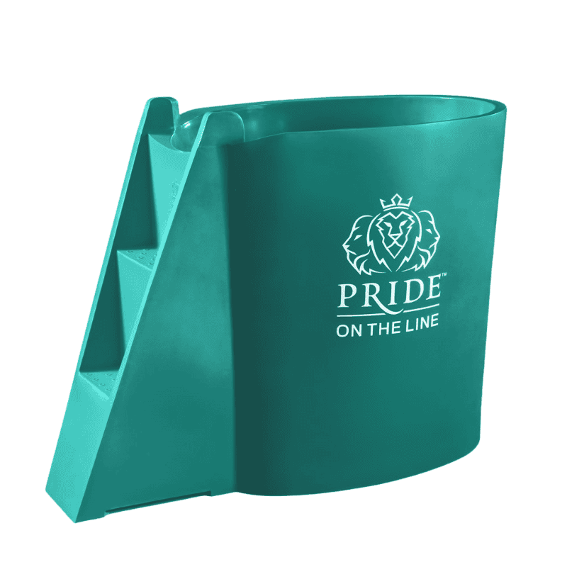 Pride on the Line Compact Recovery Ice Bath Teal