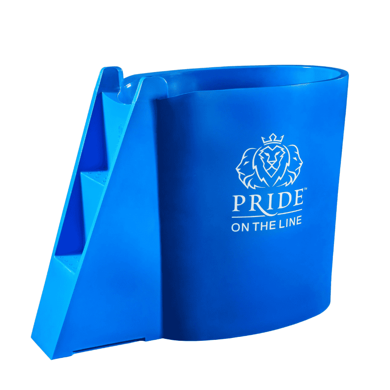 Pride on the Line Compact Recovery Ice Bath light Blue