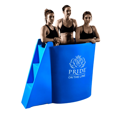 Pride on the Line Compact Recovery Ice Bath three women