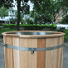 Stryke Recovery 1 Person Wooden Ice Bath outdoor