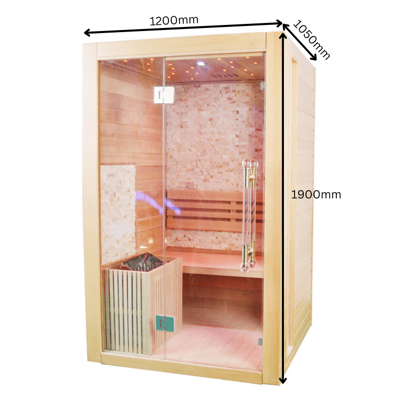 Stryke Recovery Traditional Finnish Sauna - 2 Person