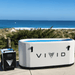 Vivid Ice Bath solo with chiller outdoors by the beach