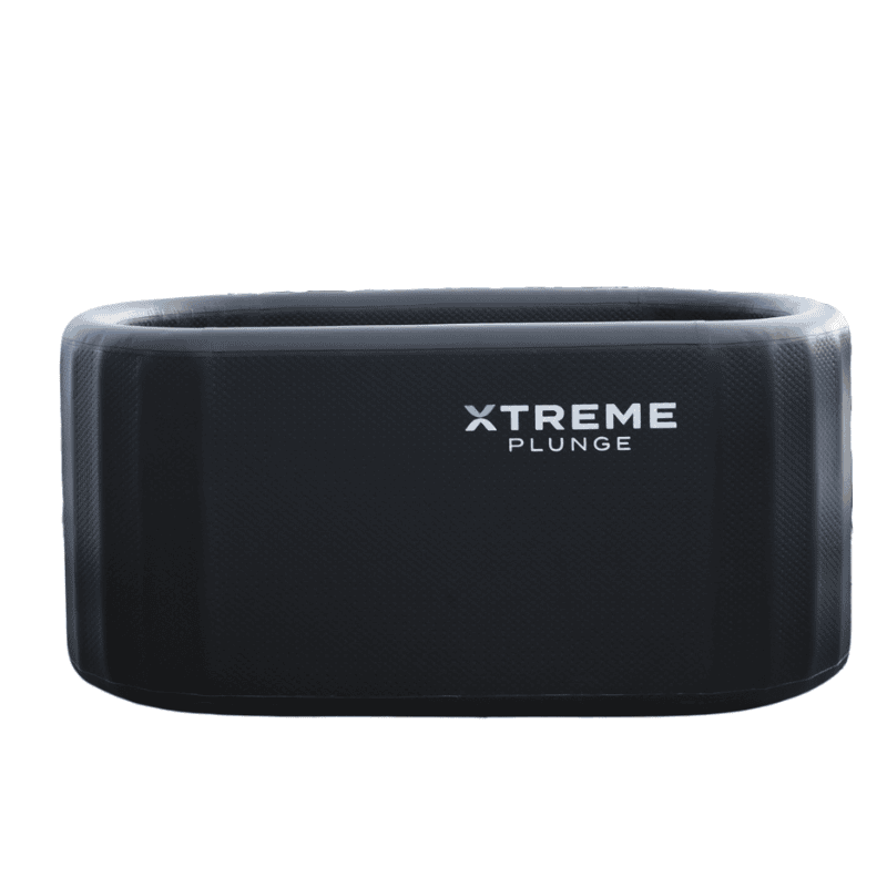 Xtreme Plunge Ice Bath White Background Black