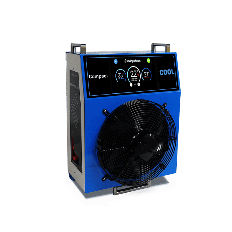 iCoolSport Compact Cool chiller unit off center