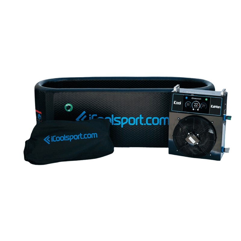 iCoolSport IceMan Ice bath with IceMan 2 degrees chiller unit