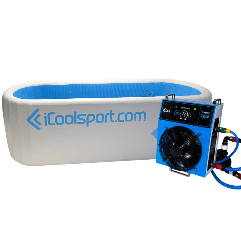 iCoolSport IceMate two person ice bath with water chiller unit