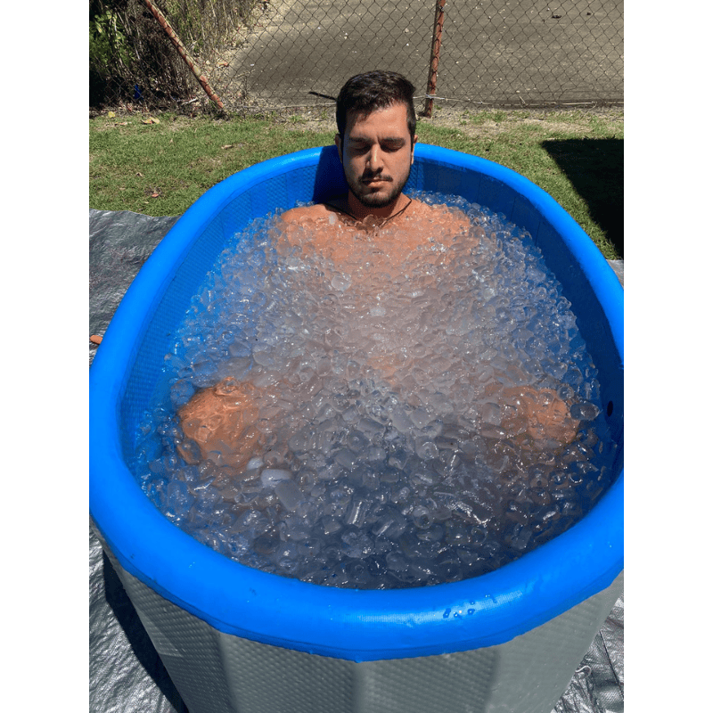 iCoolSportIceOne ice bath in use