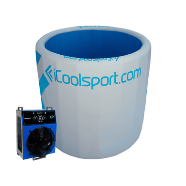 iCoolSport IceSquad ice bath with Compact XP water chiller